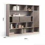 Tủ hồ sơ THS18.1 200x200 - Vân gỗ