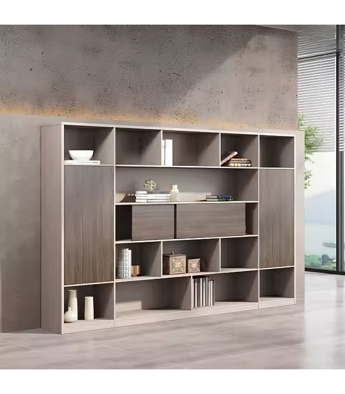Tủ hồ sơ THS18.2 240x200 - Vân gỗ