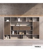 Tủ hồ sơ THS18.2 240x200 - Vân gỗ