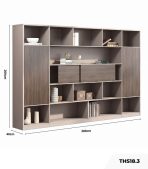 Tủ hồ sơ THS18.3 280x200 - Vân gỗ