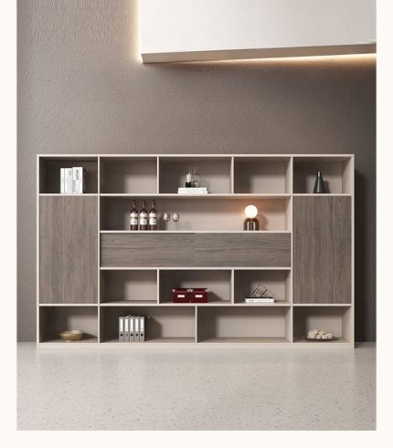 Tủ hồ sơ THS18.3 280x200 - Vân gỗ