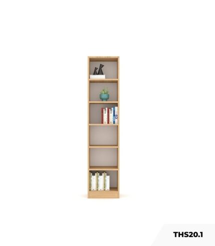 Tủ hồ sơ THS20.1 40x180 - Vân gỗ nhạt