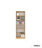Tủ hồ sơ THS20.2 60x180 - Vân gỗ nhạt