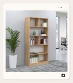 Tủ hồ sơ THS20.3 90x180 - Vân gỗ nhạt
