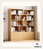 Tủ hồ sơ THS22.10 140x180 - Vân gỗ nhạt