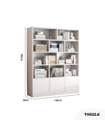 Tủ hồ sơ THS22.6 120x180 - Trắng