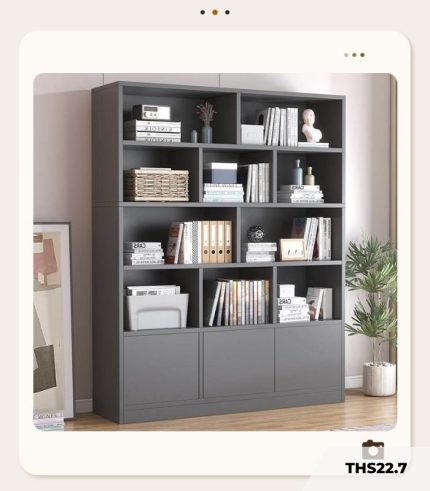 Tủ hồ sơ THS22.7 120x180 - Ghi