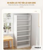 Tủ hồ sơ THS23.3 60x180 - Trắng
