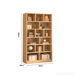 Tủ hồ sơ THS23.5 80x180 - Vân gỗ nhạt