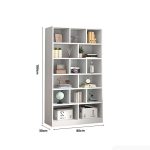 Tủ hồ sơ THS23.5 80x180 - Vân gỗ nhạt