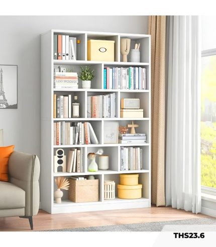 Tủ hồ sơ THS23.5 80x180 - Vân gỗ nhạt