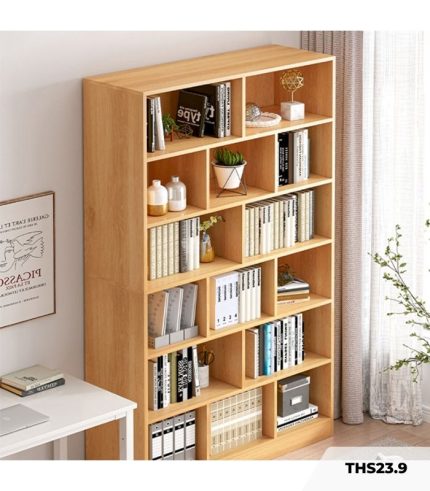 Tủ hồ sơ THS23.9 120x180 - Vân gỗ nhạt