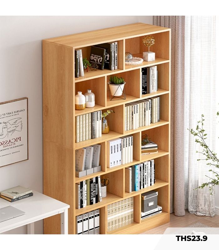 Tủ hồ sơ THS23.9 120x180 - Vân gỗ nhạt