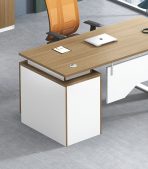Bàn giám đốc BGD03.1 120x60 - Vân gỗ đậm