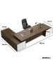 Bàn giám đốc BGD04.1 160x140 - Vân gỗ đậm