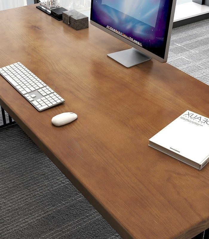 Bàn giám đốc BGD07.1 160x70 - Vân gỗ đậm