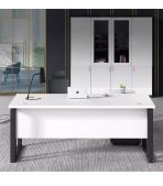 Bàn giám đốc BGD10.1 140x60 - Trắng kết hợp Đen