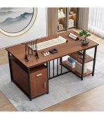 Bàn giám đốc BGD12.1 140x60 - Vân gỗ đậm