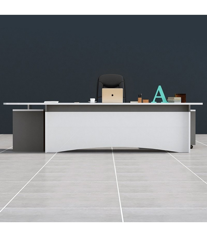 Bàn giám đốc BGD18.140x55 - Trắng