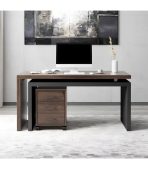 Tab Di Động TDD21.2 40x48x55 - Vân gỗ nhạt kết hợp Ghi
