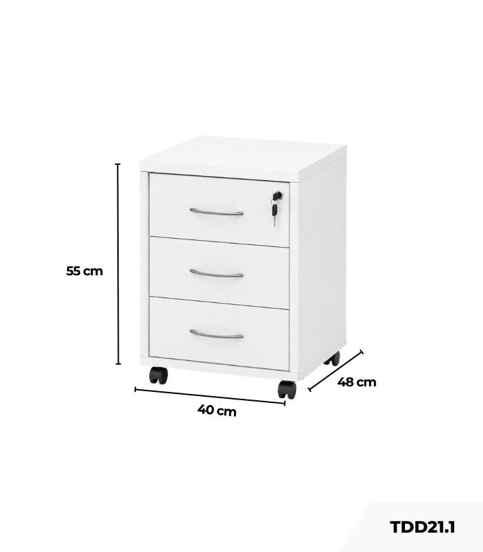 Tab Di Động TDD21.1 40x48x55 - Trắng