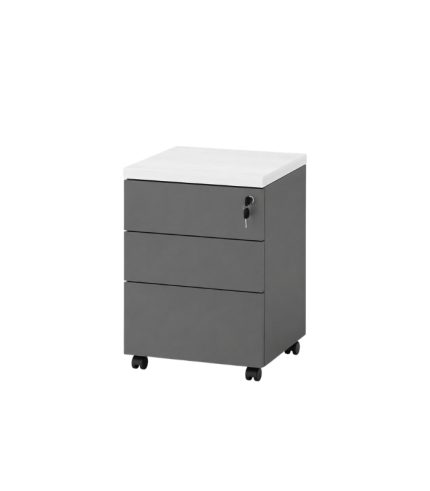 Tab Di Động TDD23.2 35x35x60 - Trắng kết hợp Ghi