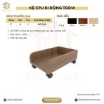 Kệ CPU Di Động TDD14.1 27x45x17 - Xám