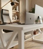 Bàn làm việc LBV06.3 120x60 - Trắng