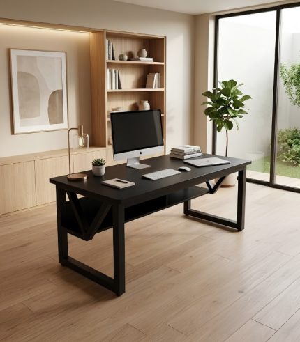 Bàn làm việc LBV06.4 120x60 - Đen