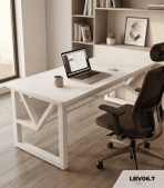 Bàn làm việc LBV06.7 140×60 – Trắng
