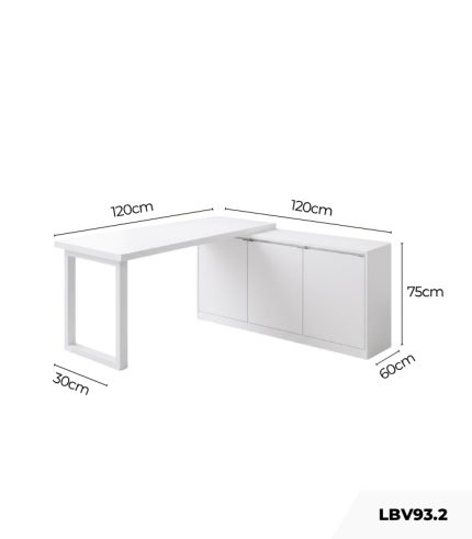 Bàn làm việc LBV93.2 120x120