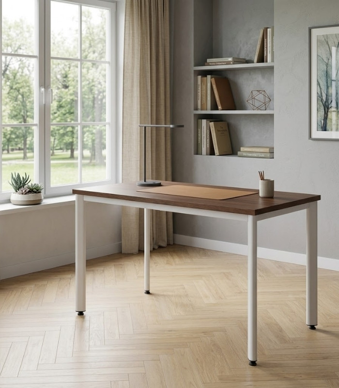 Bàn làm việc LBV90.3 120x60 - Vân gỗ đậm