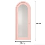 Cửa vòm CUA01.1 95x210 - Trắng