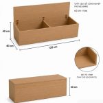 Ghế băng GB01.2 120x40cm - Vân gỗ nhạt