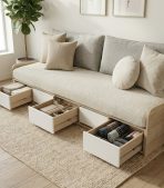 Ghế băng GB02.1 250x85x65cm - Vân gỗ nhạt