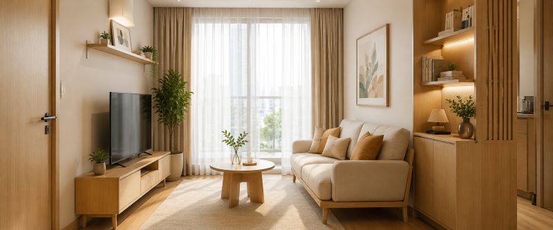 Nội thất phòng khách nhỏ TinHome