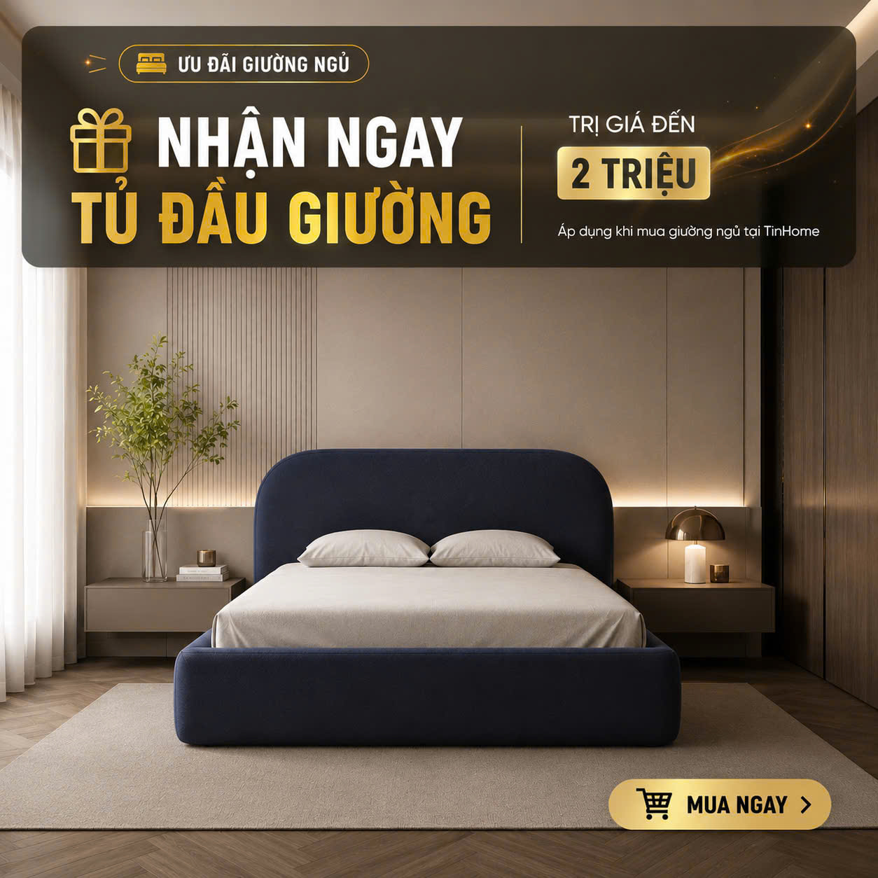 Nội Thất Trọn Gói Giá Xưởng – Thiết Kế & Thi Công TinHome