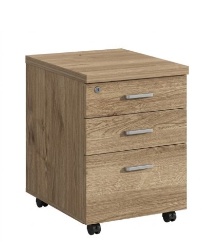 Tab di động 3 ngăn TDD15.1 40x40x60 - Vân gỗ