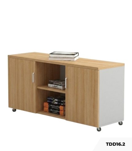 Tủ Phụ Di Động TDD16.2 120x35x60 - Vân gỗ