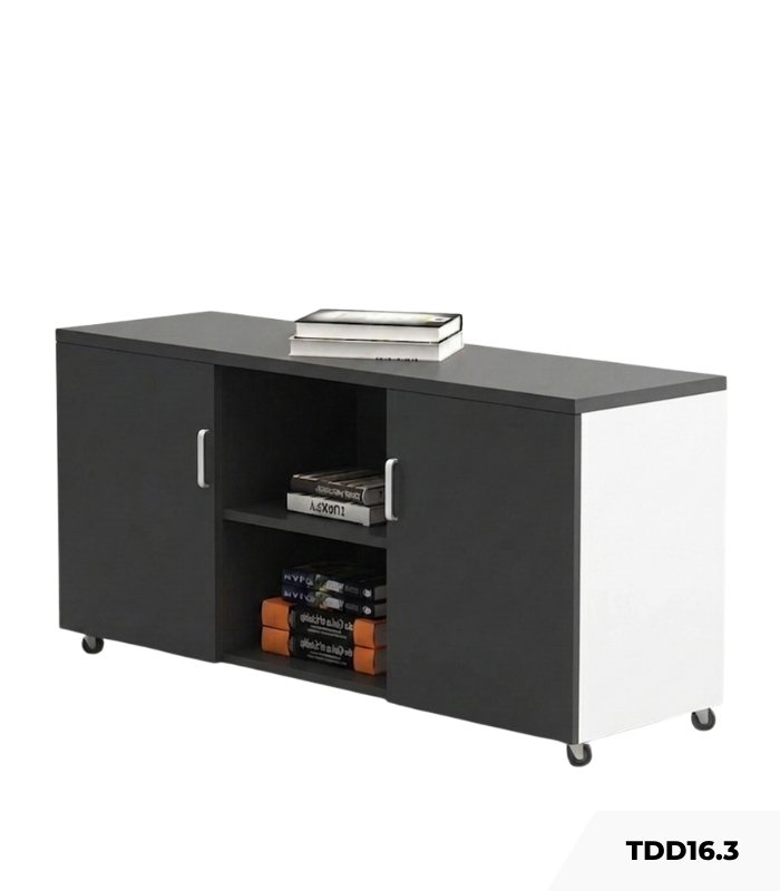 Tủ Phụ Di Động TDD16.3 120x35x60 - Đen