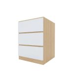 Tủ Bếp Dưới Hệ 3 Ngăn Kéo TBD01.1 40x58x82 - Vân gỗ nhạt