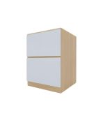 Tủ Bếp Dưới Hệ 2 Ngăn Kéo TBD02.1 40x58x82 - Vân gỗ nhạt