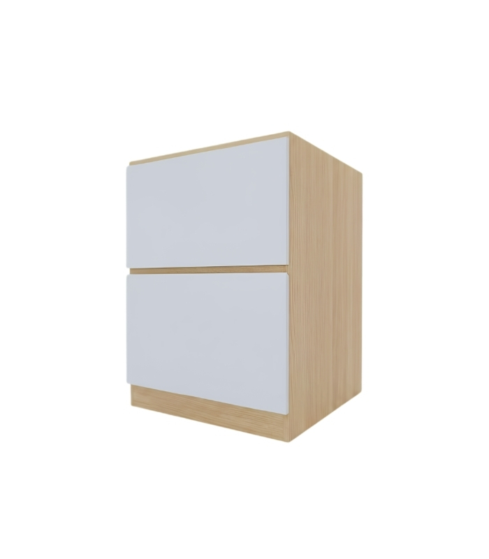 Tủ Bếp Dưới Hệ 2 Ngăn Kéo TBD02.1 40x58x82 - Vân gỗ nhạt