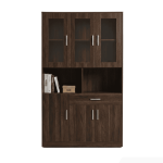 Tủ hồ sơ THS25.2 120×200 – Vân gỗ đậm