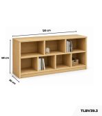 Tủ hồ sơ TLBV39.3 120x30 - Vân gỗ nhạt