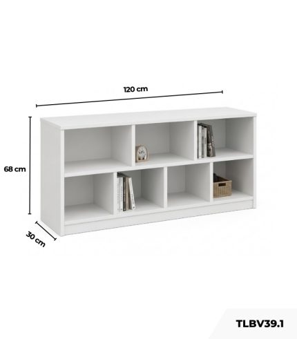Tủ hồ sơ TLBV39.120x30 - Trắng