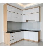 Tủ Bếp Dưới Hệ 3 Ngăn Kéo TBD01.1 40x58x82 - Vân gỗ nhạt