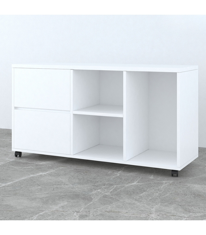 Tủ Phụ Di Động TDD12.1 120x40x65 - Trắng
