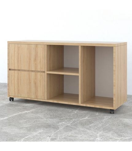 Tủ Phụ Di Động TDD12.3 120x40x65 - Vân gỗ