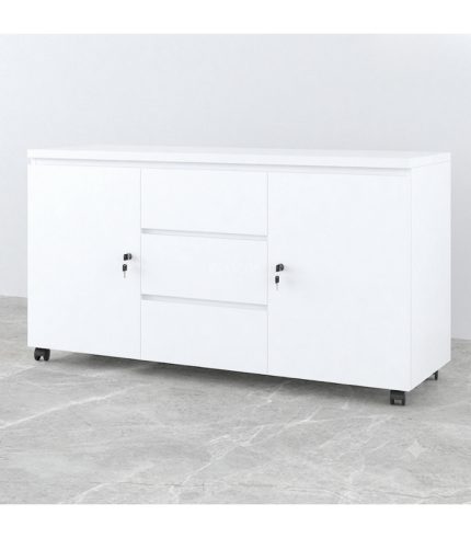 Tủ Phụ Di Động TDD11.3 120x40x65 - Trắng